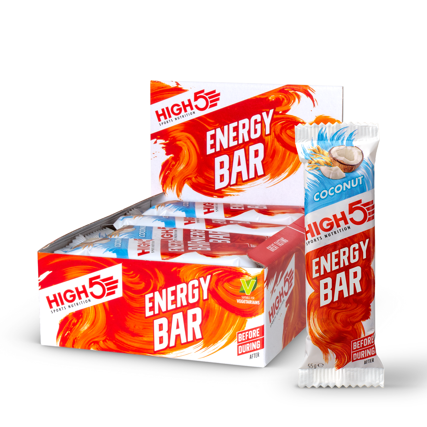 High5 ENERGY BAR (55g) Kokosová tyčinka
