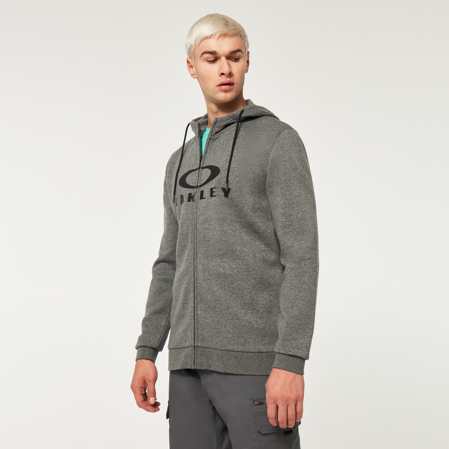 Mikina OAKLEY BARK FZ HOODIE 2.0 New Athletic Grey