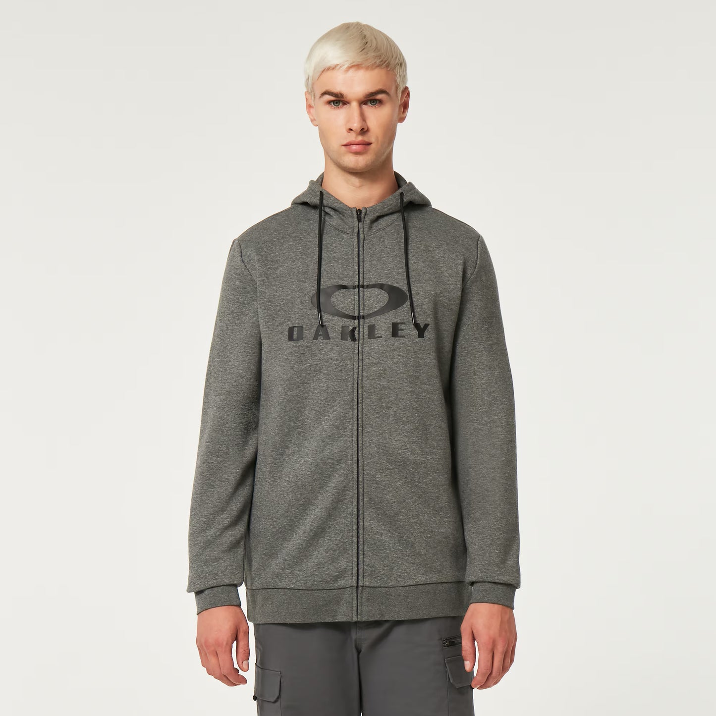 Mikina OAKLEY BARK FZ HOODIE 2.0 New Athletic Grey