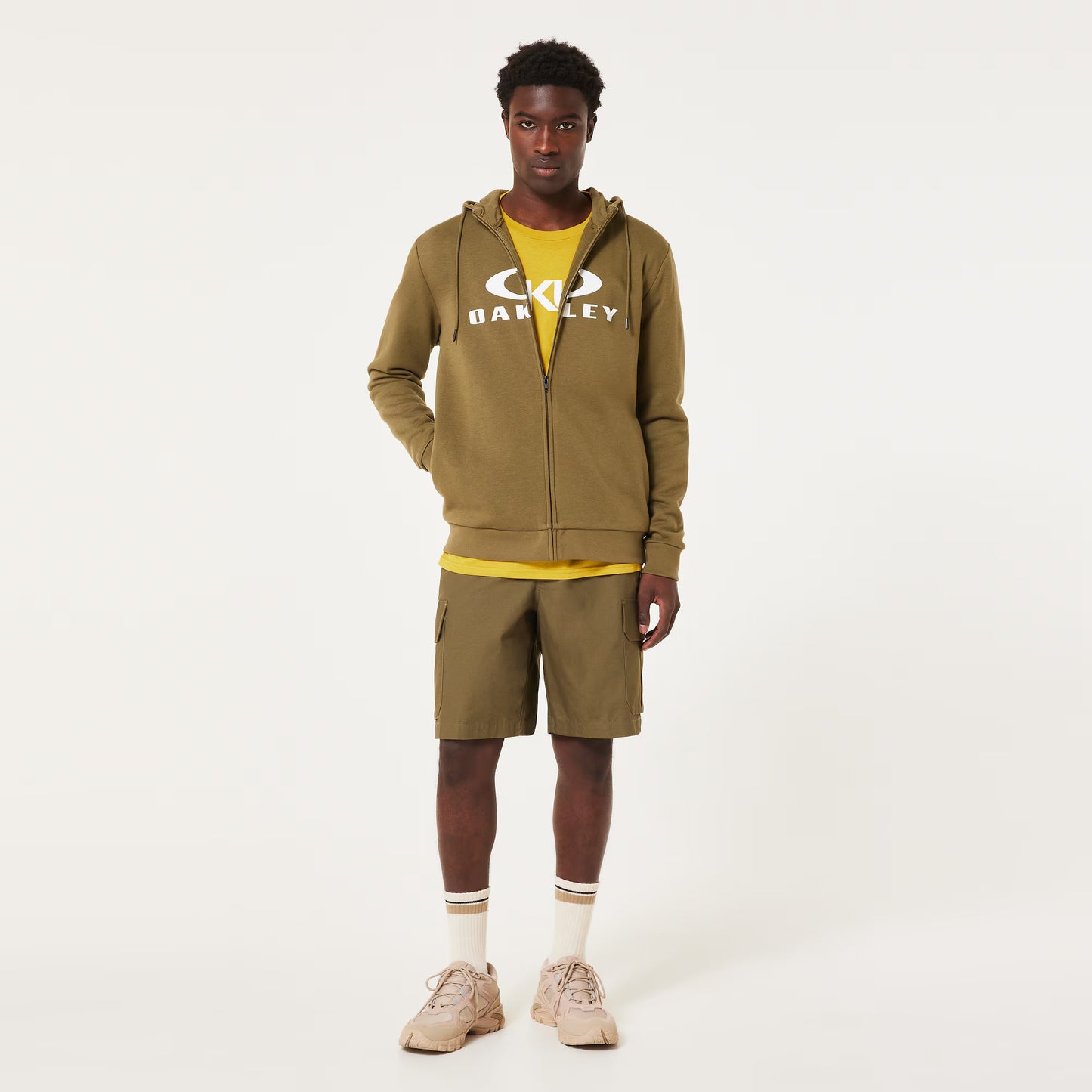 Hoodie OAKLEY BARK FZ HOODIE 2.0 Army Green