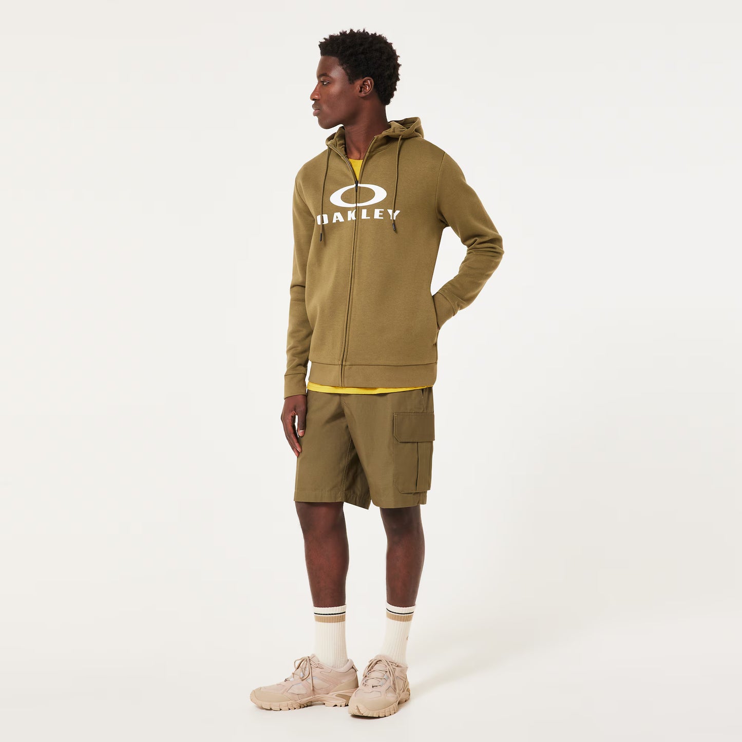 Hoodie OAKLEY BARK FZ HOODIE 2.0 Army Green