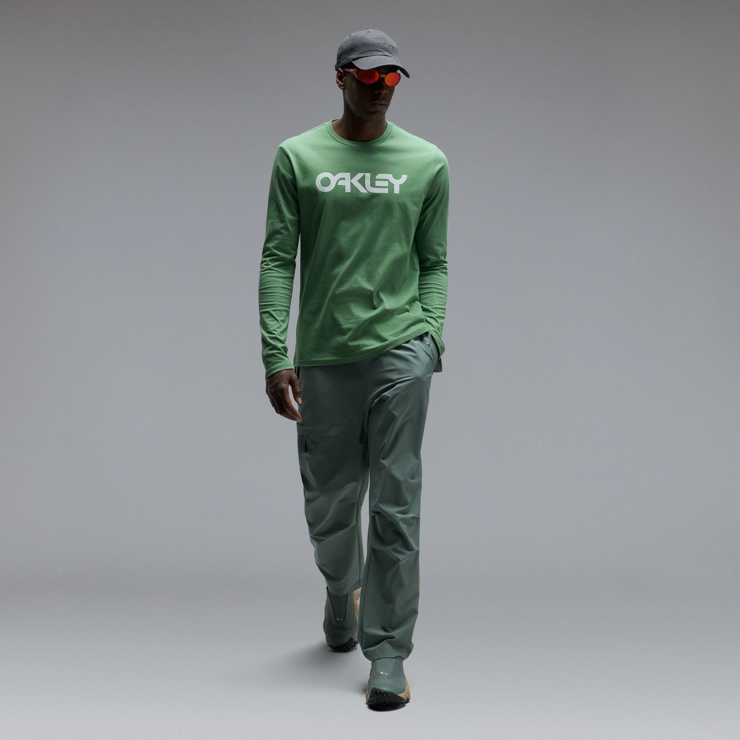Tričko OAKLEY MARK II 2.0 s dlouhým rukávem Nile Green