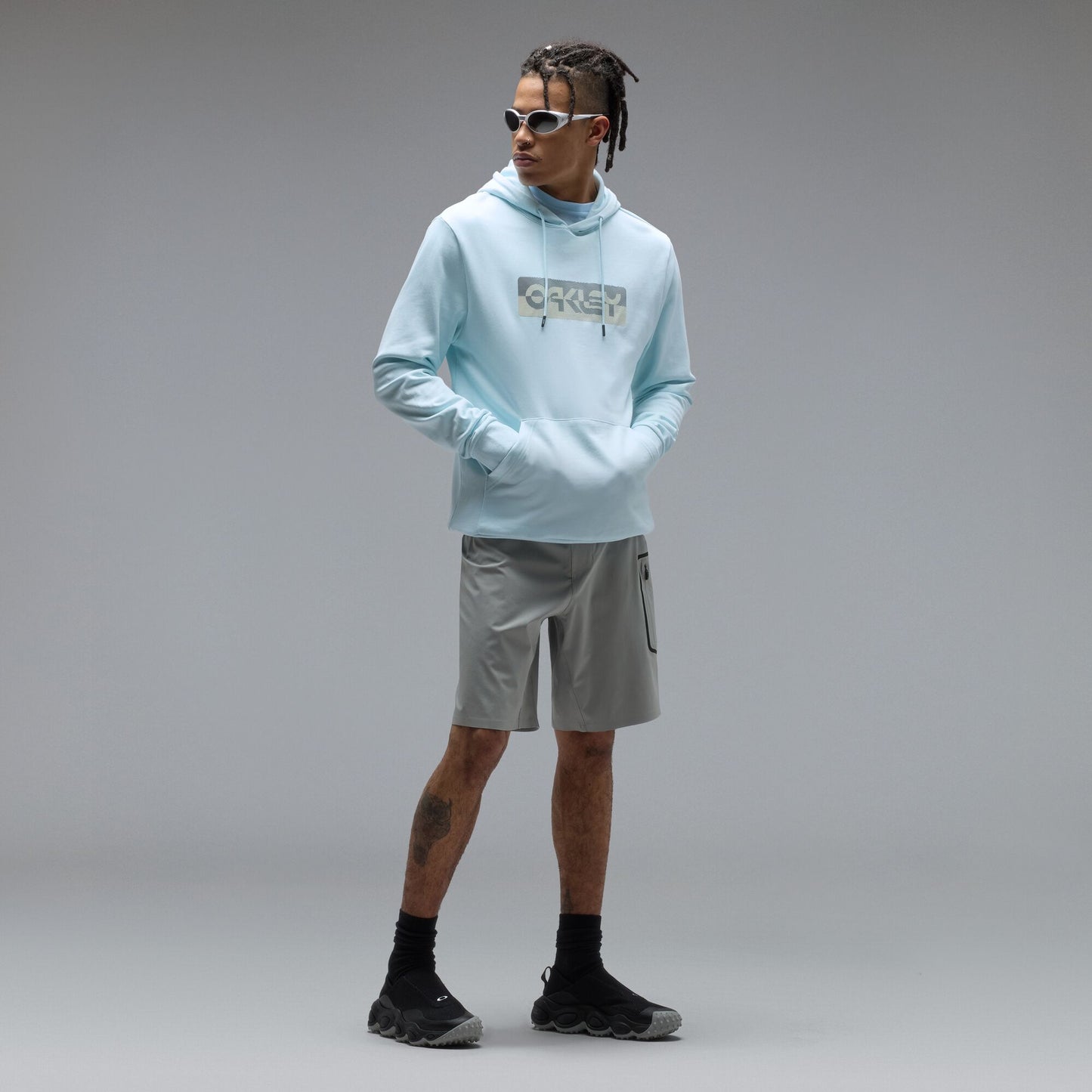 Hoodie OAKLEY DUALITY B1B PO Frost