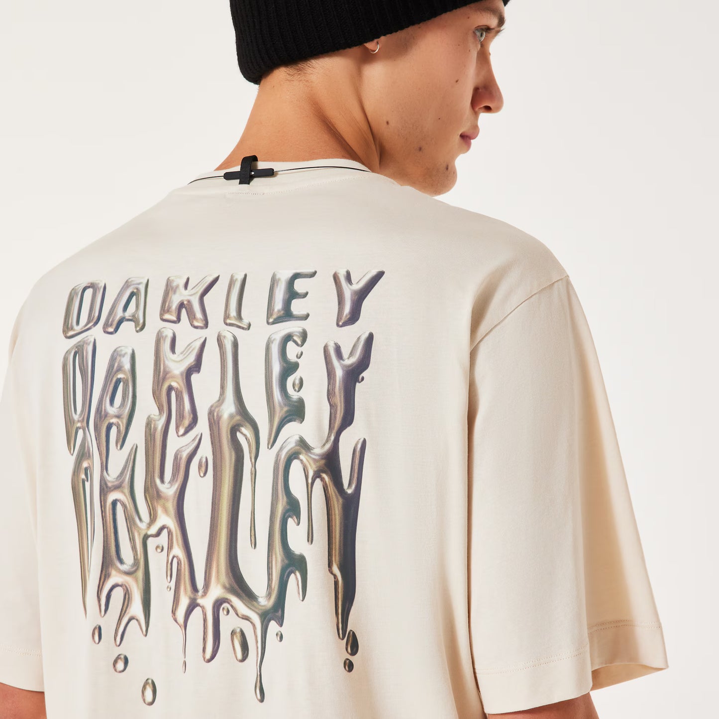 Tričko OAKLEY STACKED METAL TEE Mist T-Shirt