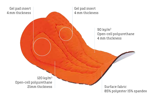 NORTHWAVE ACTIVE GEL Bib Tight černá