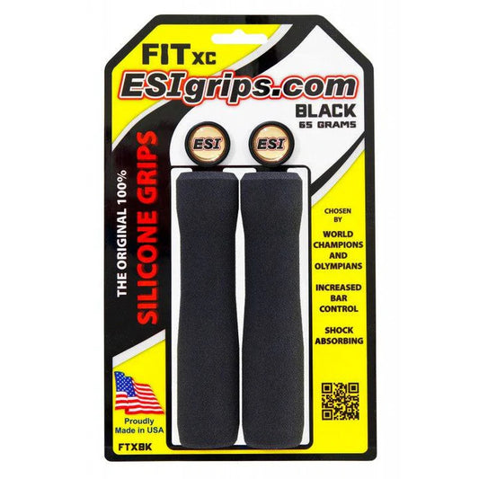 Rukojeti ESI FIT XC (EXTRA CHUNKY/CHUNKY COMBO) 130 mm, černé