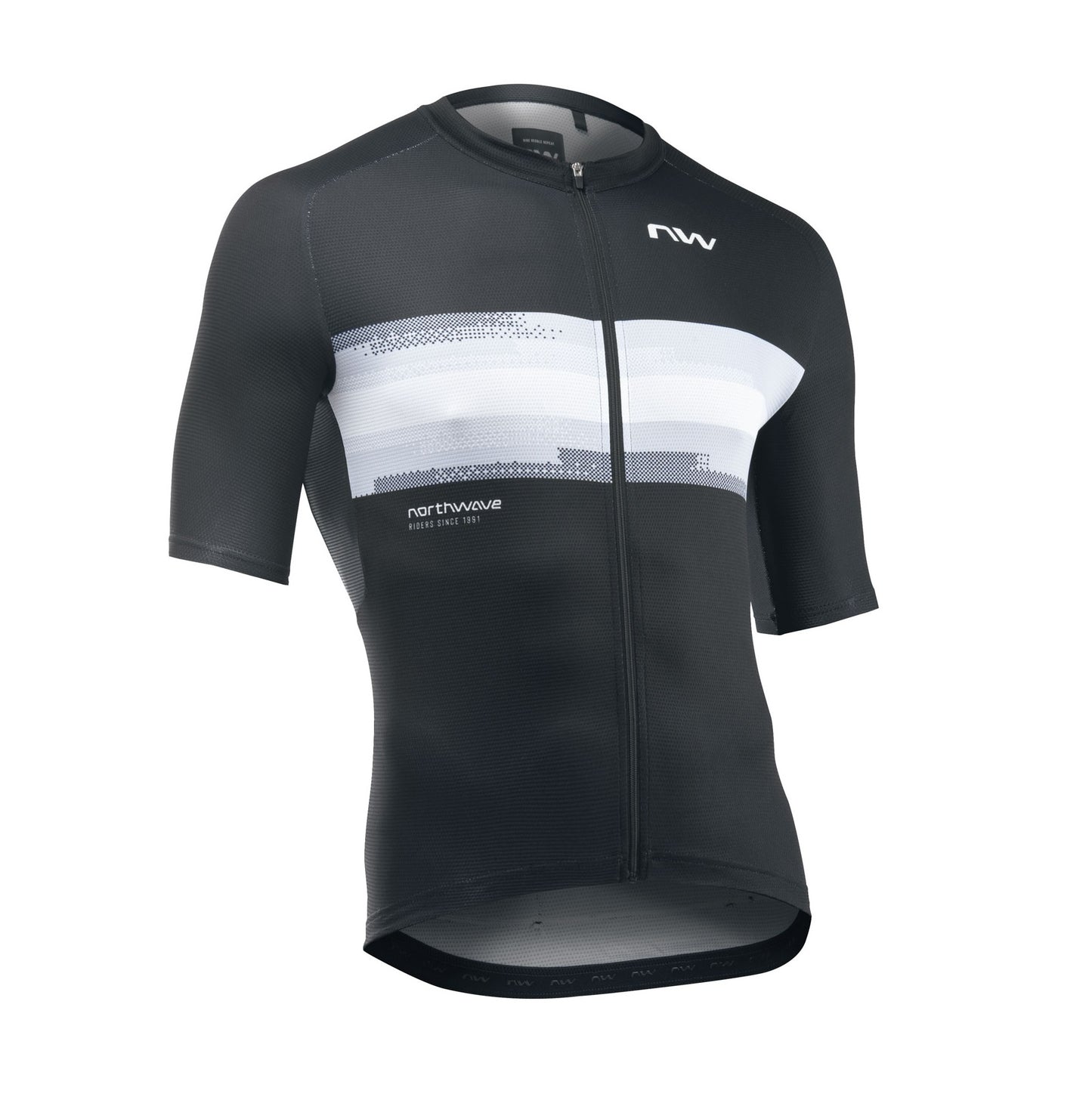 NORTHWAVE FORCE EVO Dres s krátkým rukávem Black/White