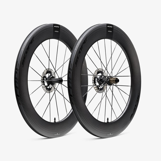 Zapletená kola SCOPE Artech 8.T Tubeless Ready (Centerlock) Černá