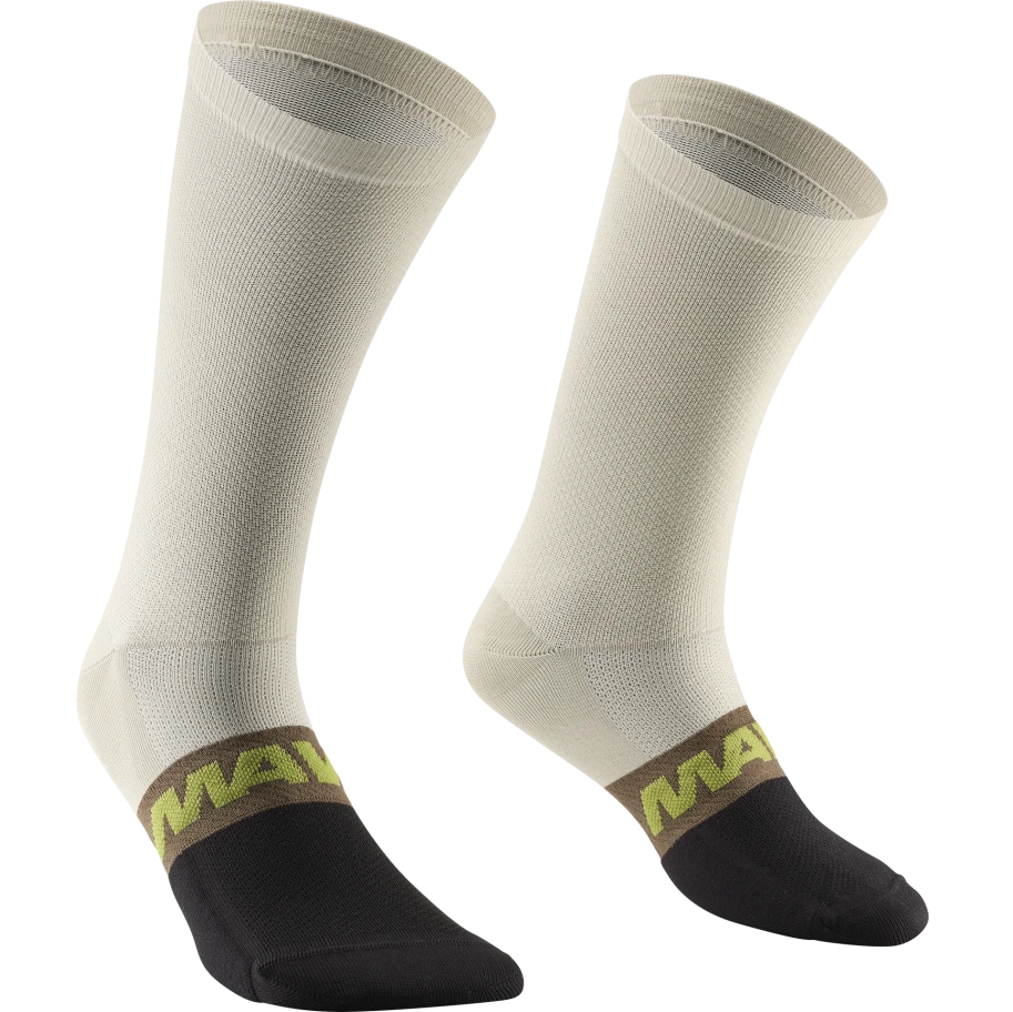 MAVIC ESSENTIAL HIGH Ponožky béžové
