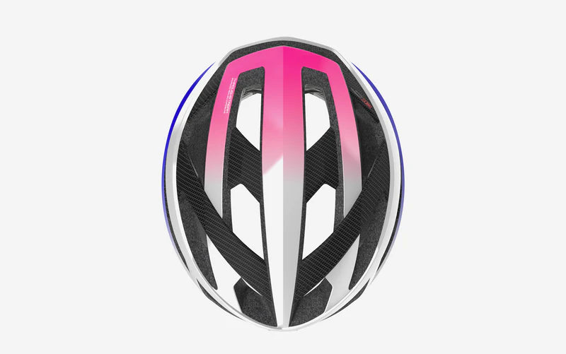 RUDY PROJECT REBEL CARBON Road Helmet White/Purple/Pink