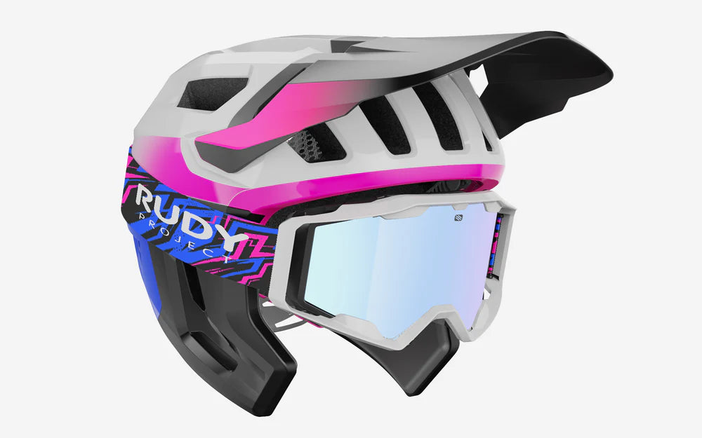 RUDY PROJECT TERRAFORM PRO MTB přilba bílá/růžová