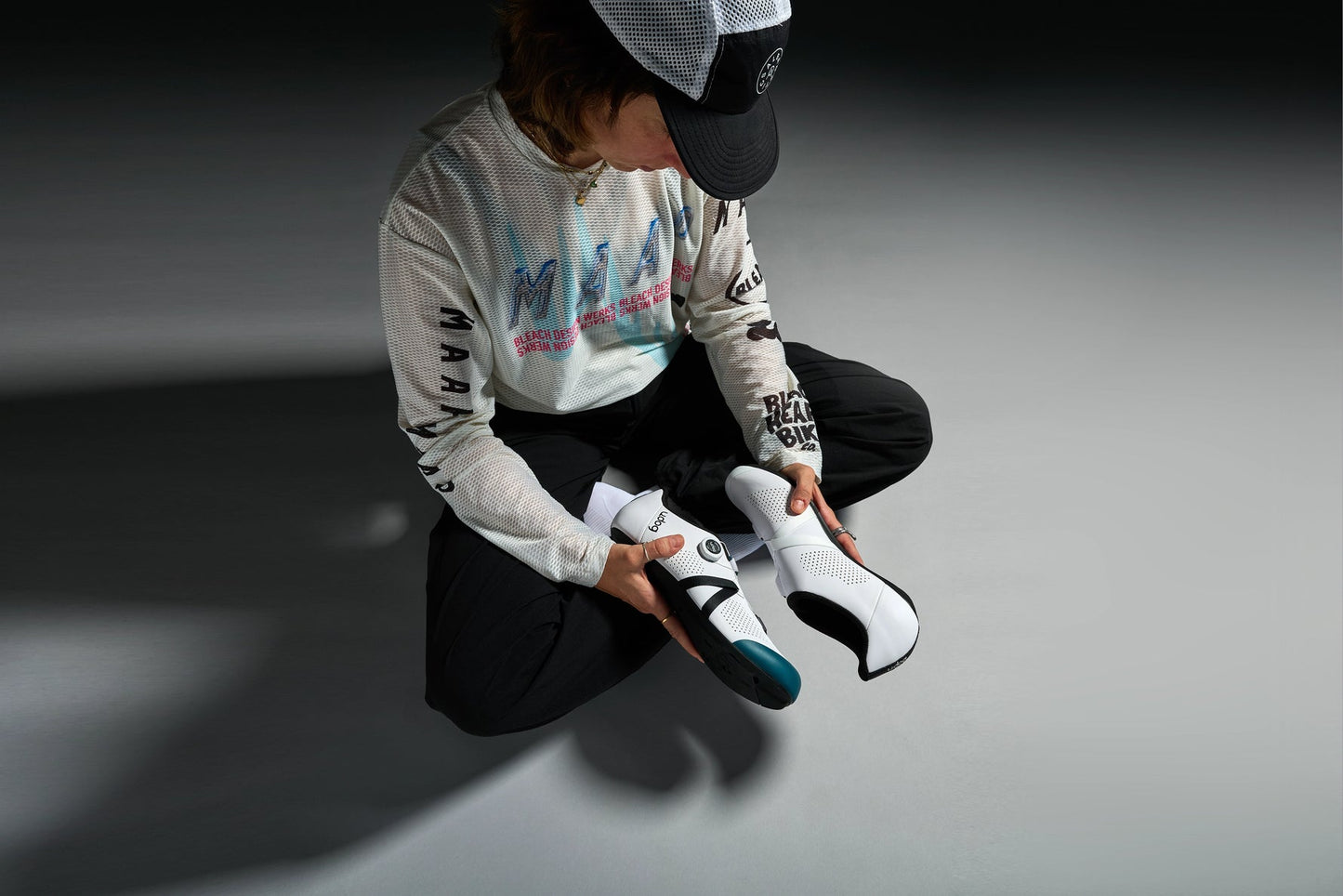 UDOG SEMPRE Silniční obuv White