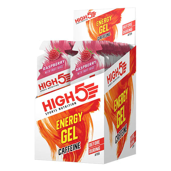 High5 ENERGY GEL Kofein (40g) Malina