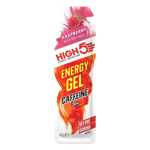 High5 ENERGY GEL Kofein (40g) Malina