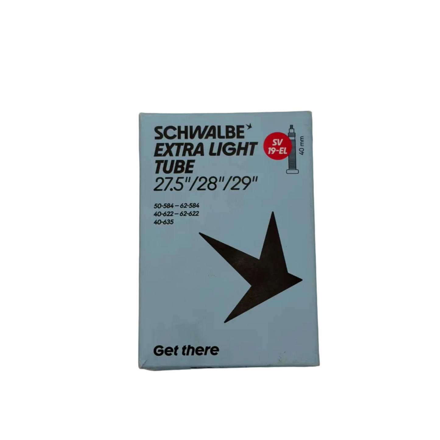 Duše SCHWALBE EXTRA LIGHT SV 19L 27,5×2,0/2,40 – 29×1,75/2,40 Presta 40 mm
