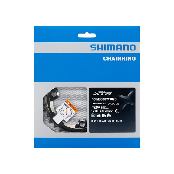 SHIMANO XTR SM-CRM91 10/11 speed Mono řetězový kroužek