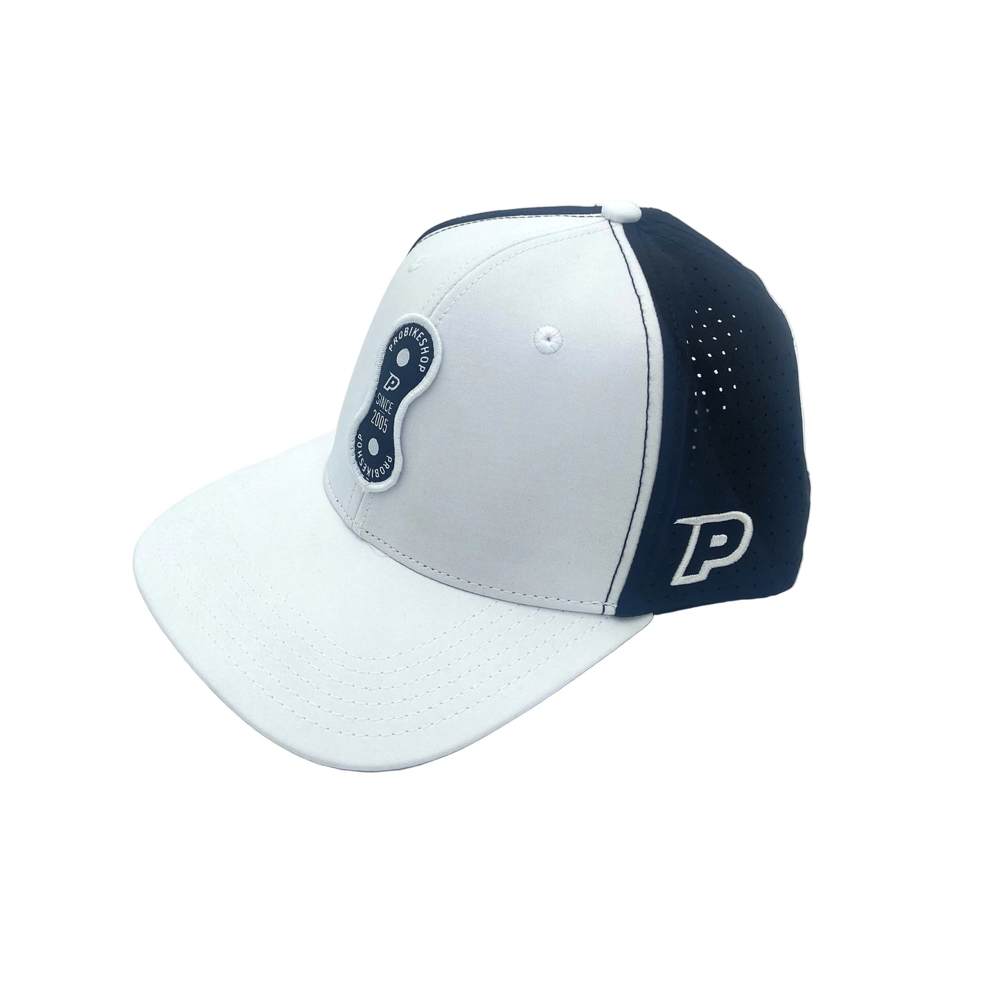 Kšiltovka PROBIKESHOP SNAPBACK Bílá/Černá