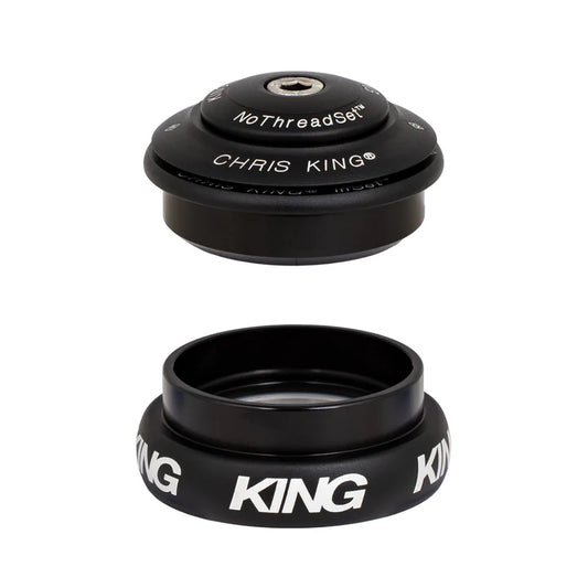 Poloviční / externí hlavové složení CHRIS KING INSET 8 1"1/8-1"1/4 ZS44/EC44 Matt Black