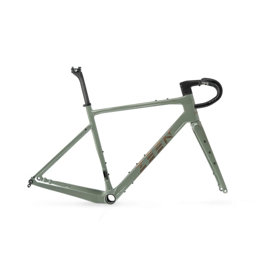 Sada rám ZEEN EXPLORER+řídítka ZEEN GRAVEL COMBO