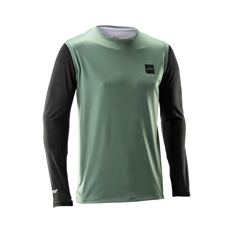 LEATT MTB GRAVITY 1.0 Jersey + Pants Kit Black/Green
