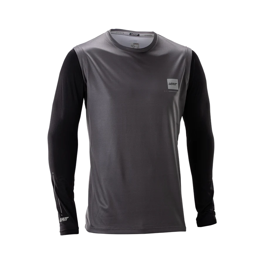 LEATT MTB Gravity 2.0 Long Sleeve Jersey Black/Grey