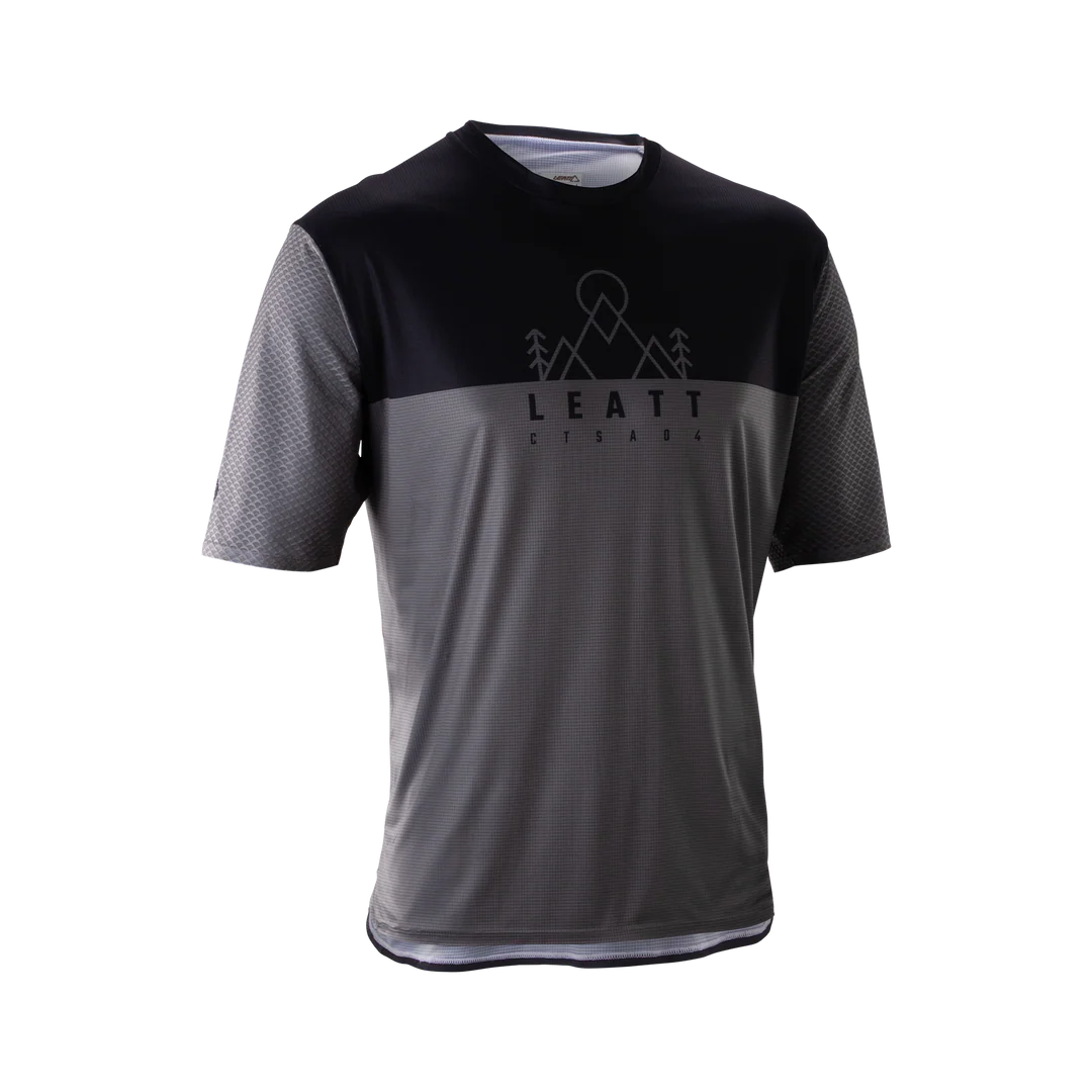 LEATT MTB TRAIL 3.0 Short Sleeve Jersey Black