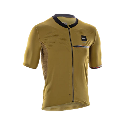 LEATT MTB ENDURANCE 5.0 CARGO dres s krátkým rukávem hnědý