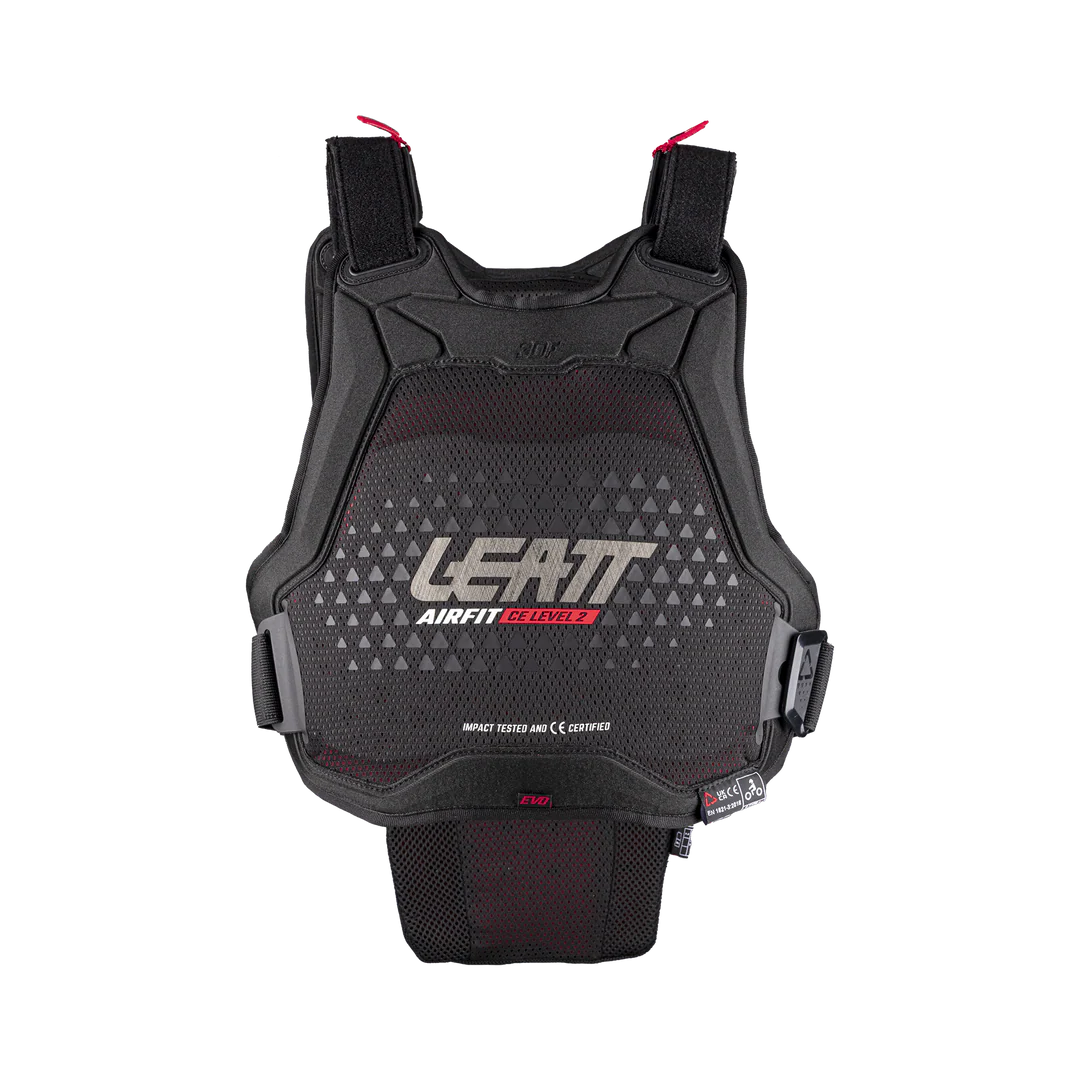 LEATT 3DFAIRFIT EVO Protective Bib Black