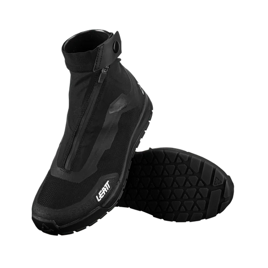 LEATT HYDRADRI 7.0 FLAT PEDALS WINTER MTB Shoes Black