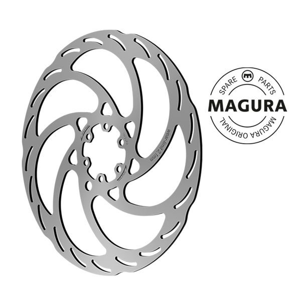 MAGURA MDR-S 2,5mm disk se 6 otvory stříbrný