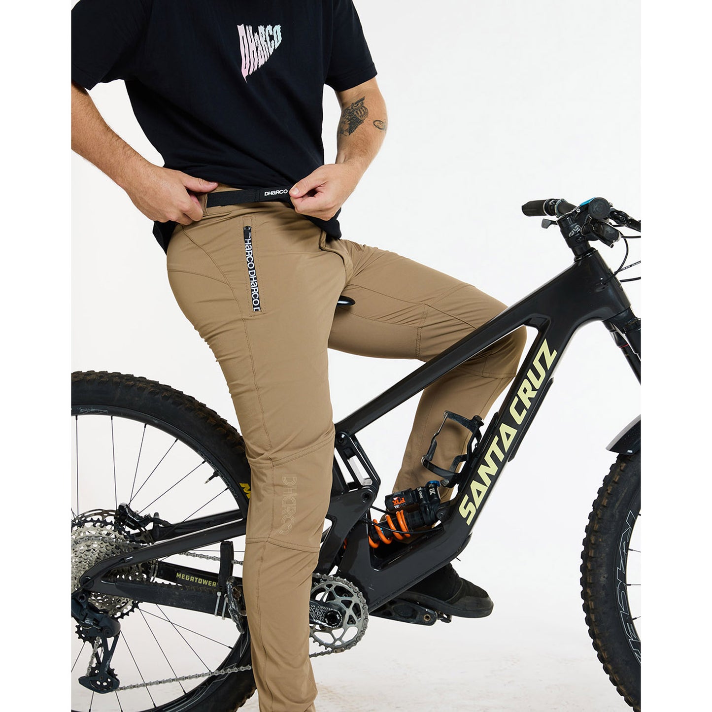 DHARCO GRAVITY Kalhoty béžové