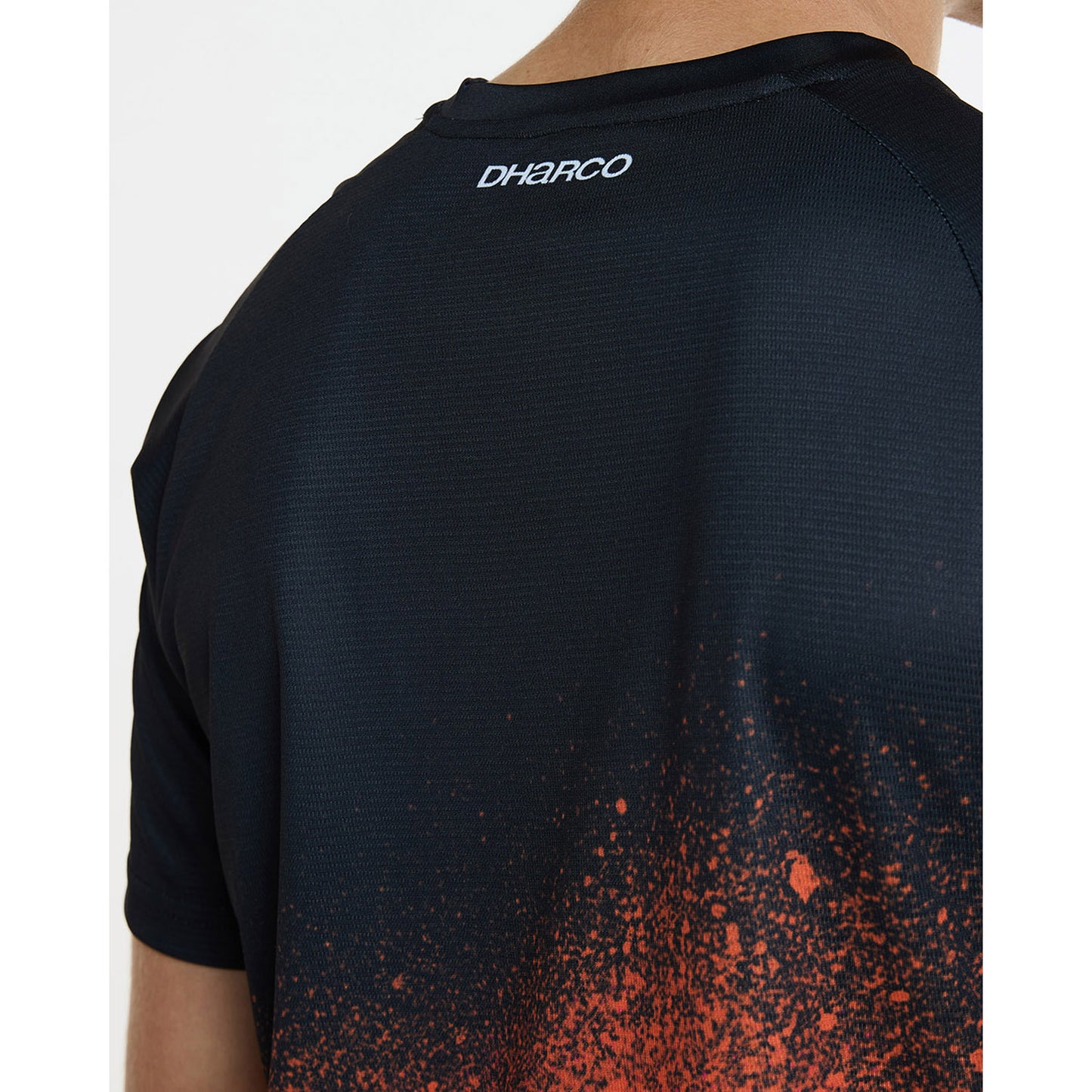 DHARCO BLACK SNAKE Dres s krátkým rukávem Black/Orange