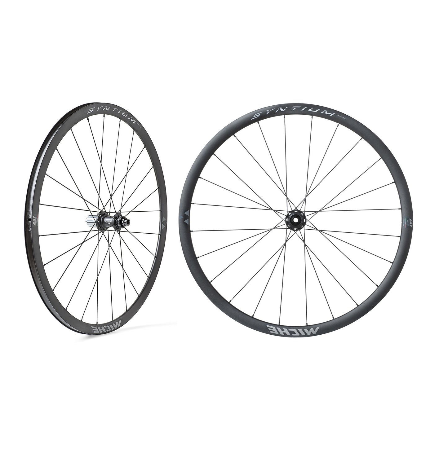 Pár kol MICHE SYNTIUM WP DX WR DISC Tubeless Ready (Center Lock)