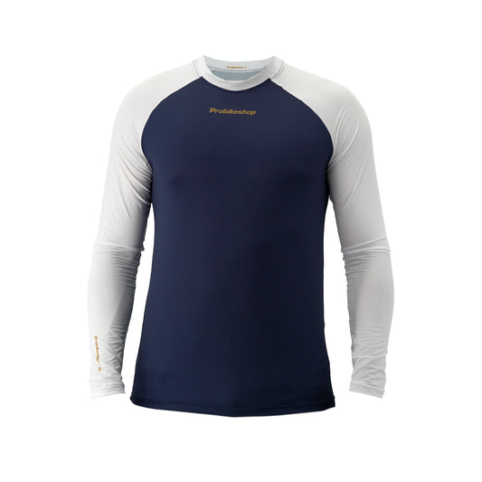PROBIKESHOP FREERIDE Dres s dlouhým rukávem Navy/White