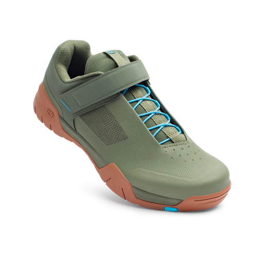 MTB shoes CRANKBROTHERS MALLET ENDURO SPEED LACE CLIP-IN Green/Blue