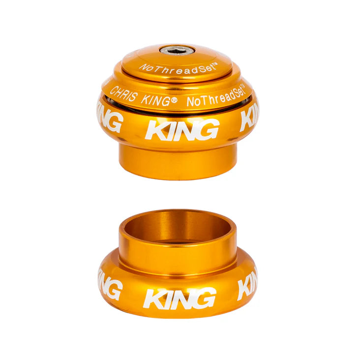 External Headset CHRIS KING NOTHREADSET 1"1/8 EC34 Gold