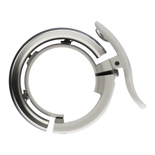 KNOG OI BIKE BELL PRIMA Velký šedý zvonek