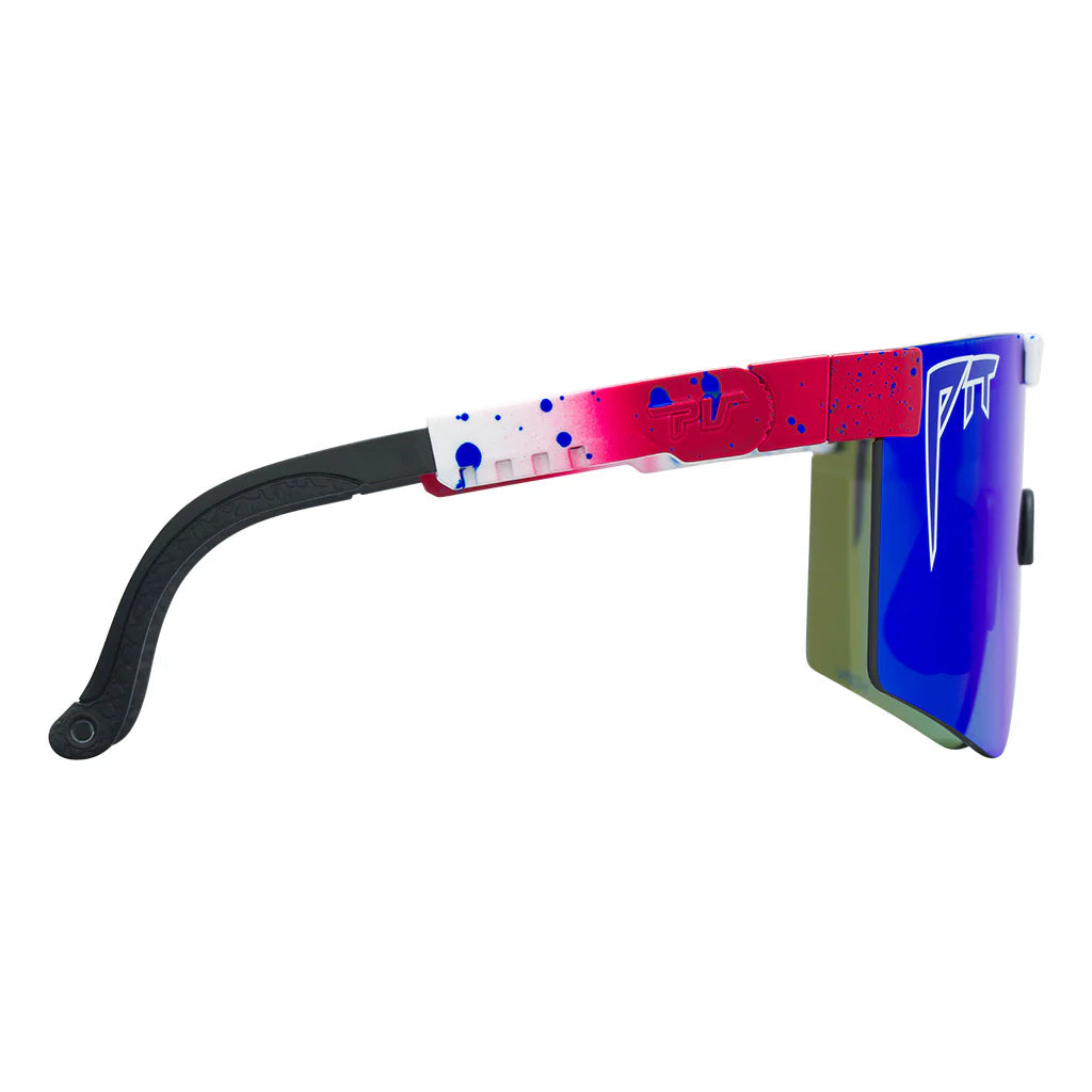 PIT VIPER THE FIRECRACKER ORIGINAL 2.0 NARROW HDPV Polarizační modré brýle