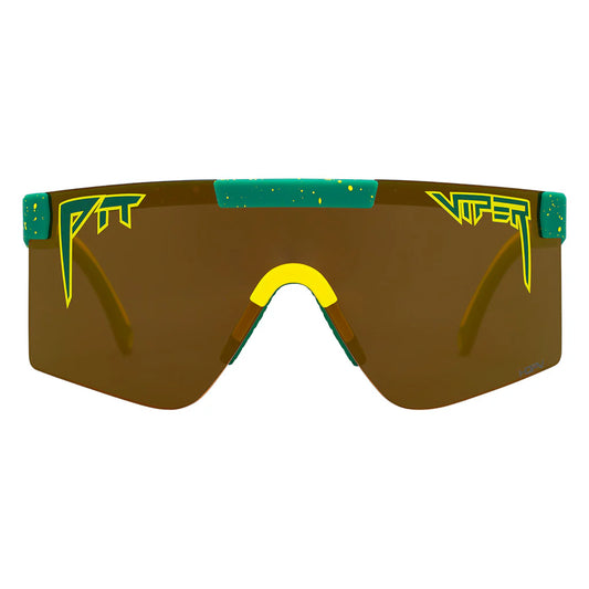 PIT VIPER THE STRAYA ORIGINAL 2.0 NARROW HDPV Polarized Gold Goggles