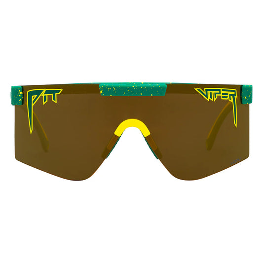 PIT VIPER THE STRAYA ORIGINAL 2.0 WIDE HDPV Polarized Gold Goggles