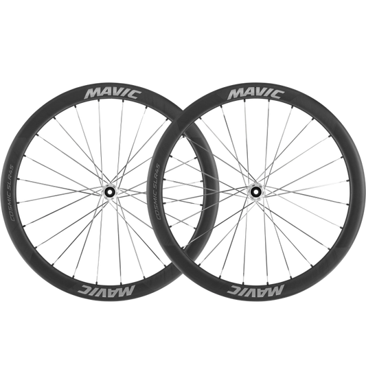 Pár kol MAVIC COSMIC SLR 45 Tubeless Ready (Center Lock) černá/stříbrná