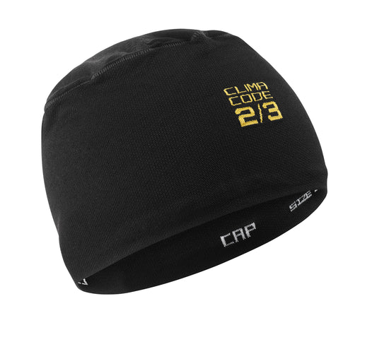 ASSOS SPRING FALL Čepice pod přilbu černá