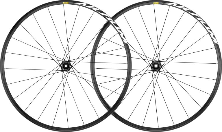 Pair of MAVIC AKSIUM DISC wheels clincher (Center Lock)