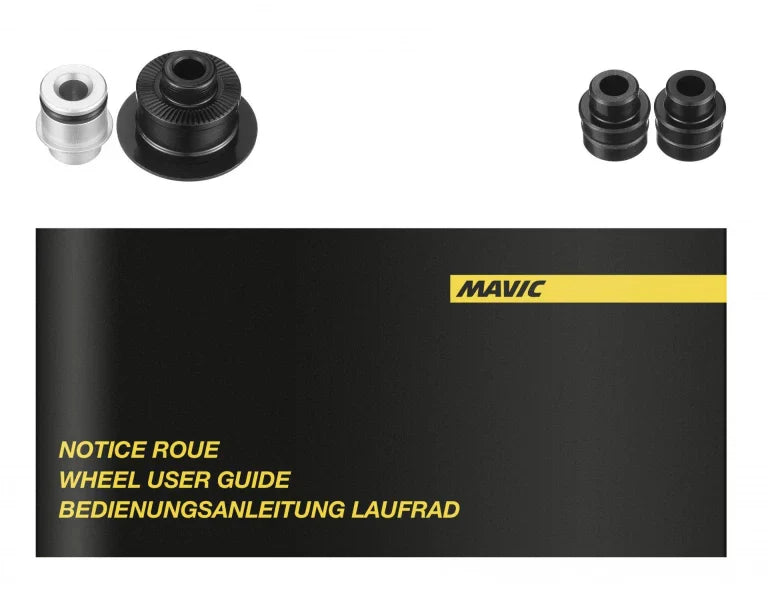 Pair of MAVIC AKSIUM DISC wheels clincher (Center Lock)