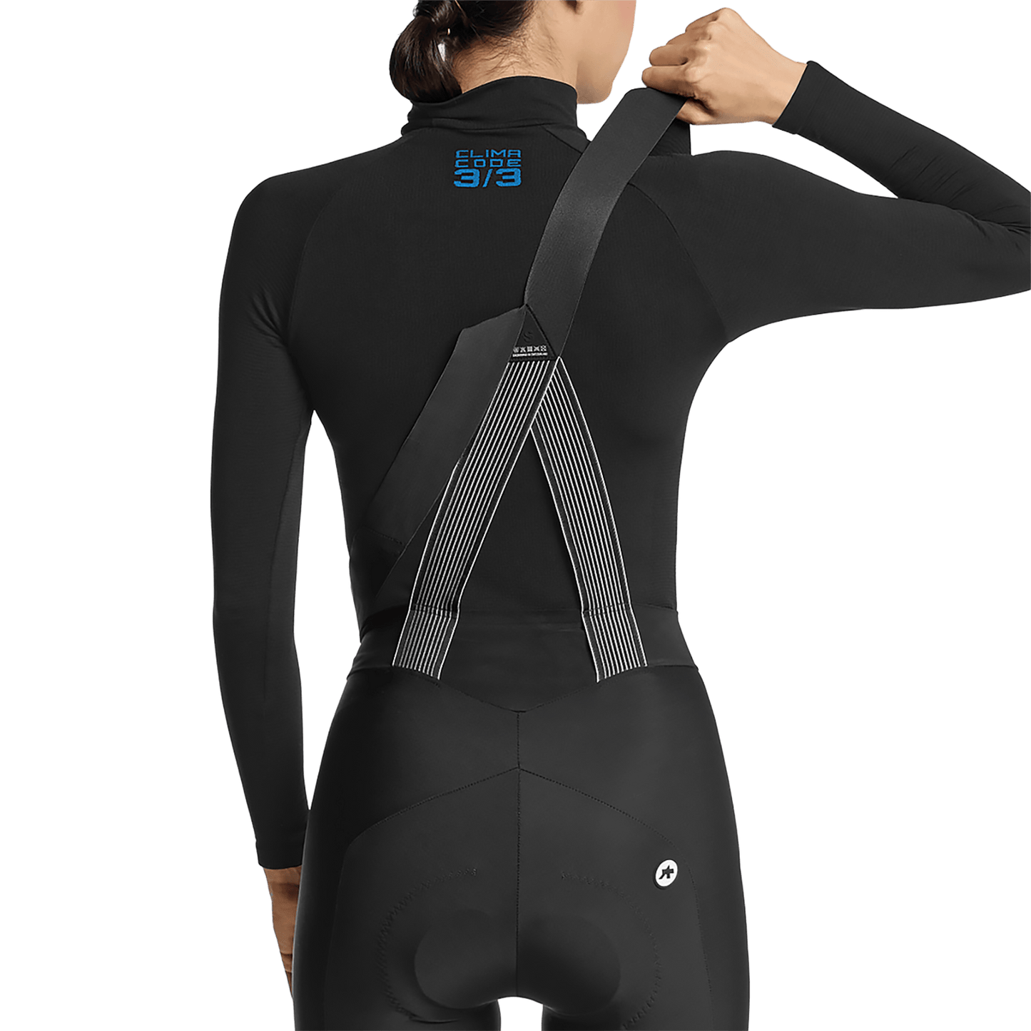 ASSOS WINTER SKIN P1 Dámské spodní prádlo s dlouhým rukávem černé