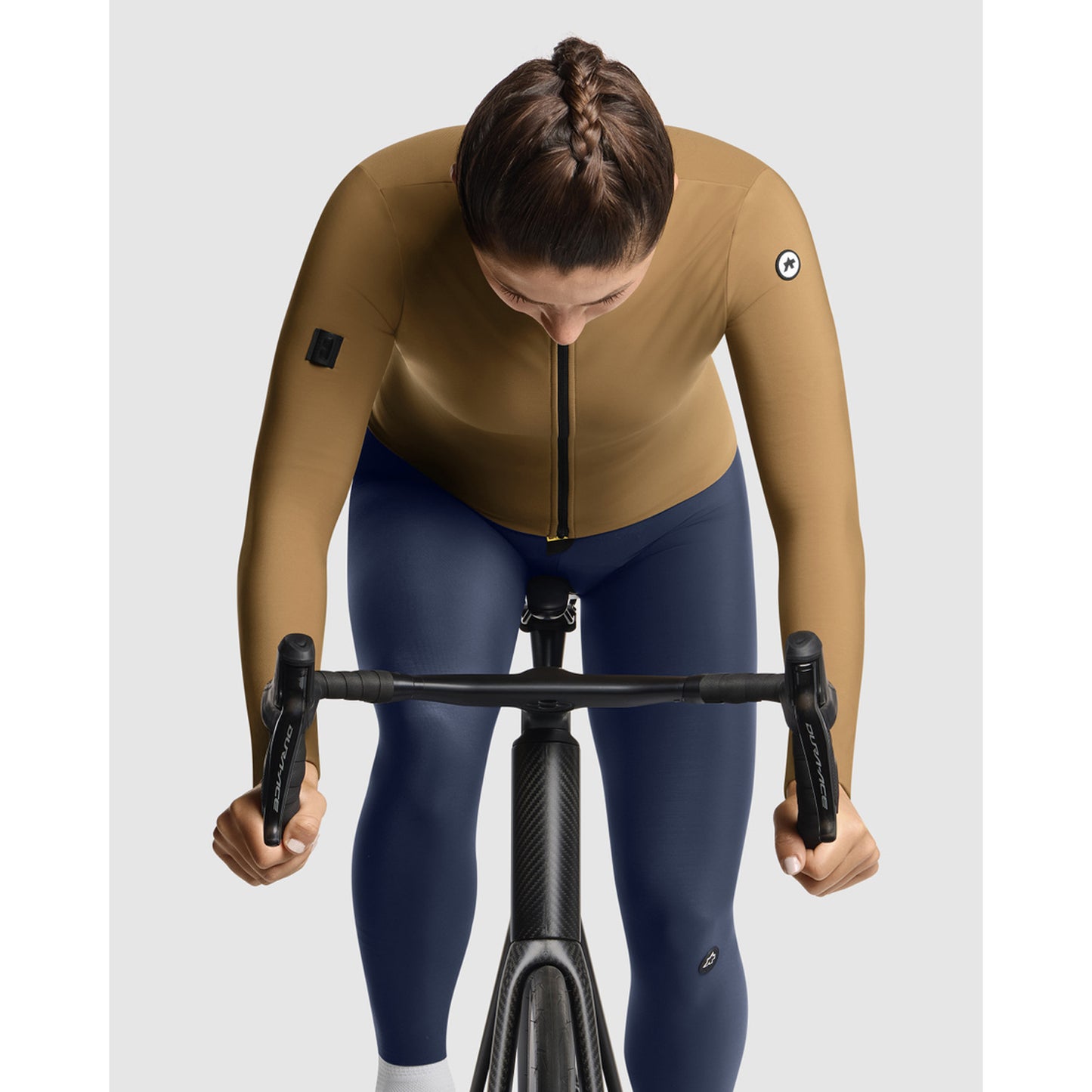 ASSOS UMA GT C2 Dámský dres s dlouhým rukávem Bronze Ash