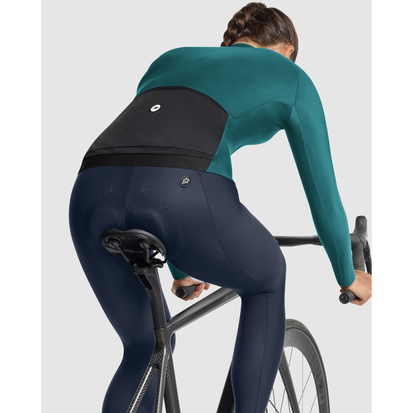 ASSOS UMA GT C2 Dámský dres s dlouhým rukávem Foundation Green
