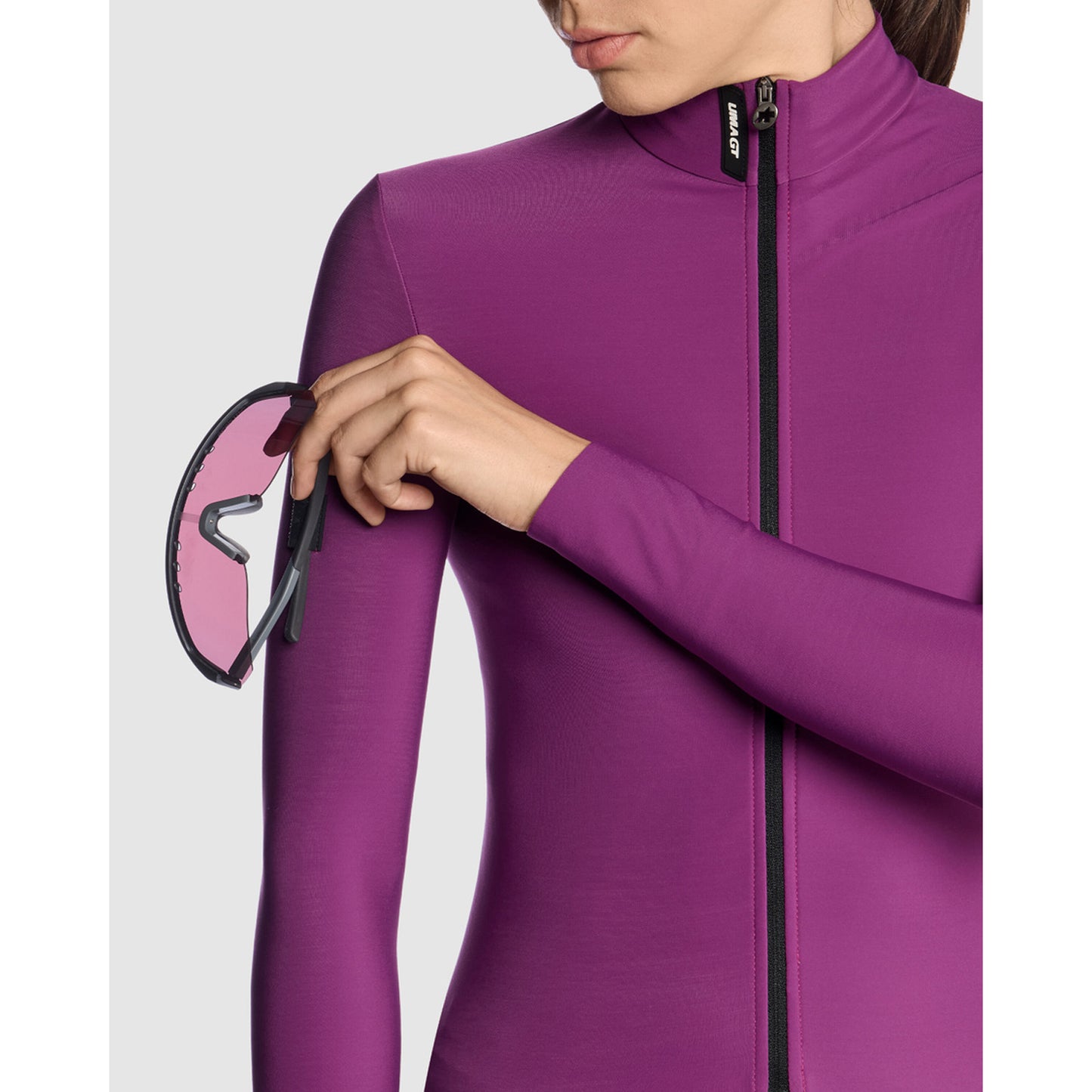 ASSOS UMA GT C2 Dámský dres s dlouhým rukávem Alchemy Purple