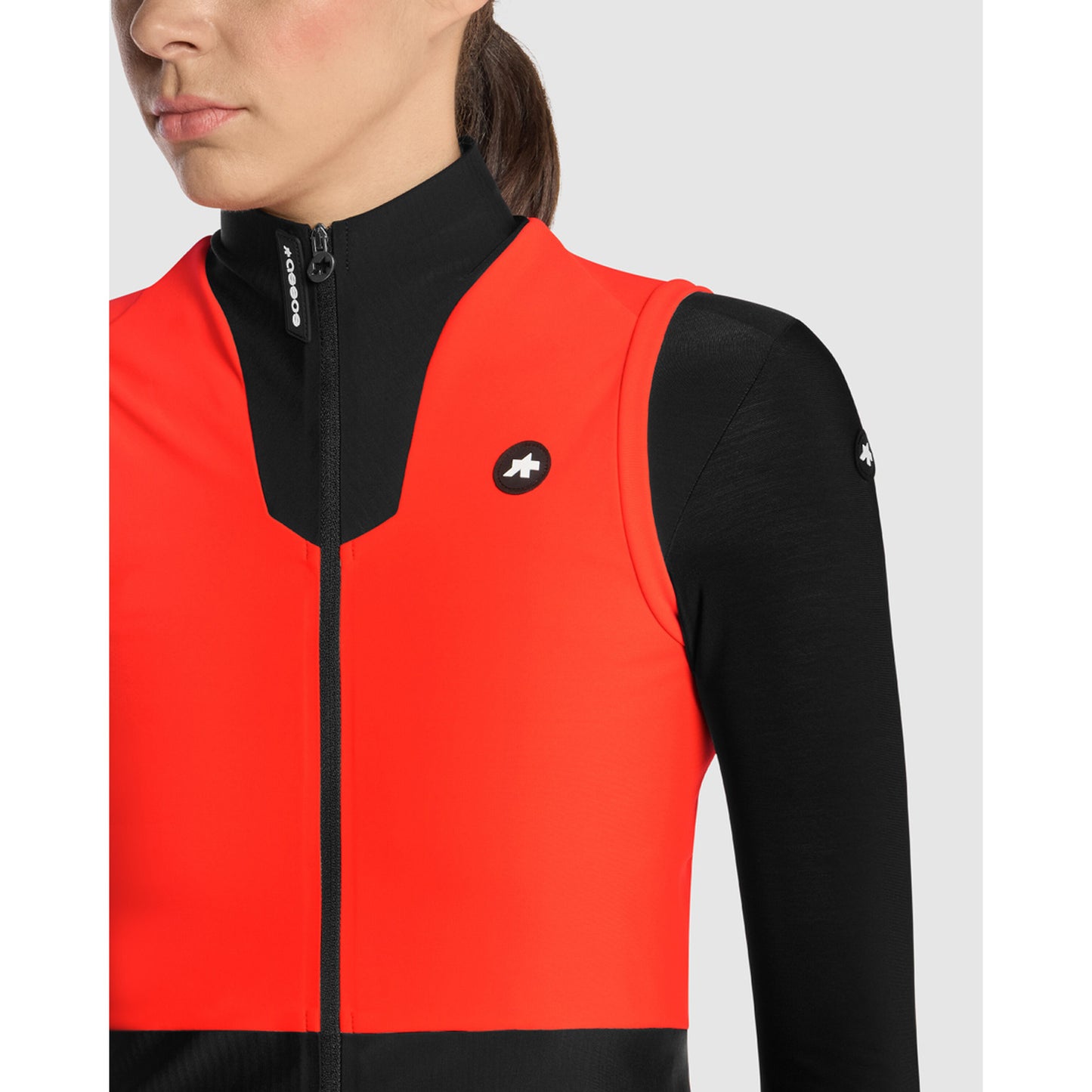 ASSOS DYORA R S11 Dámská bunda bez rukávů LollyRed