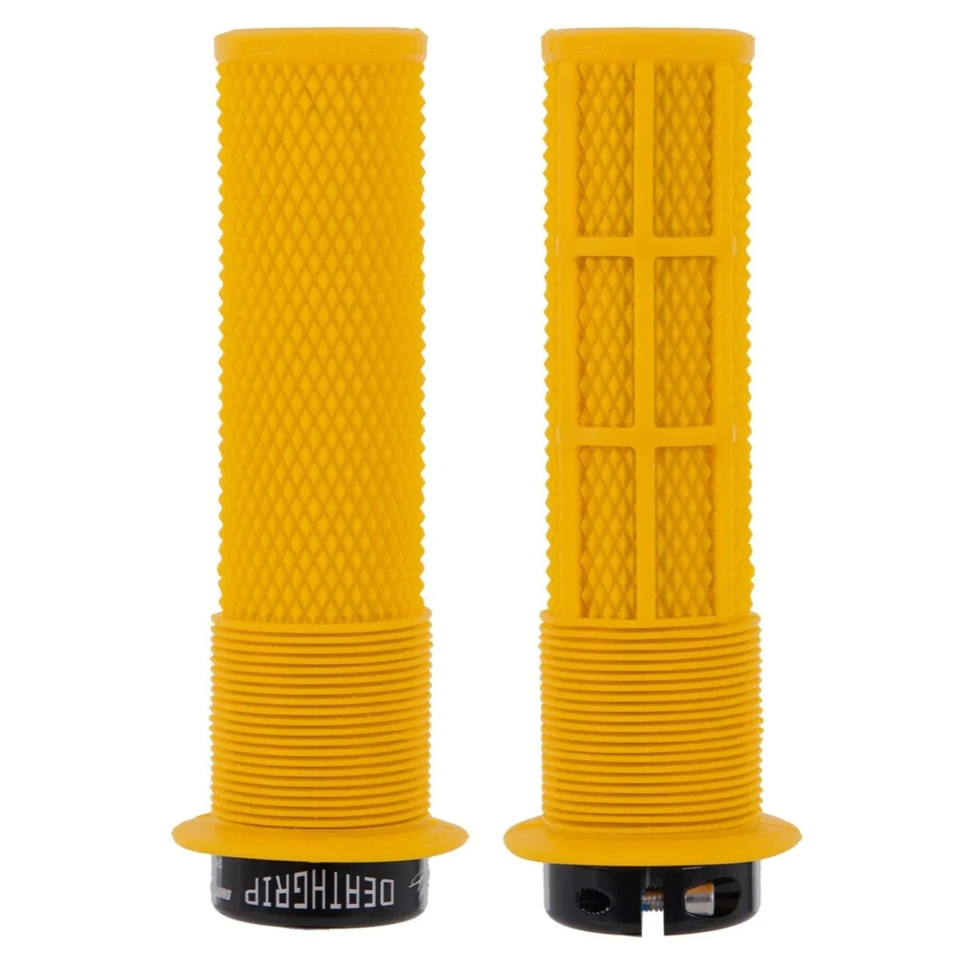 Gripy DMR DEATHGRIP Flange Medium Lock-on Yellow